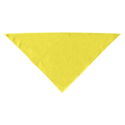 Plain Bandana Yellow Large