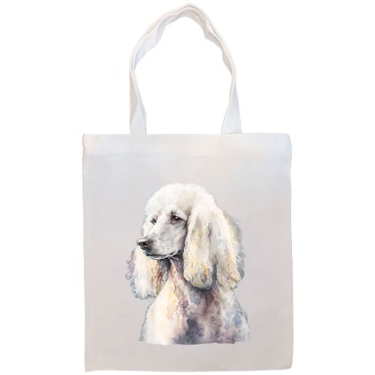 Poodle Canvas Tote Bag Style2