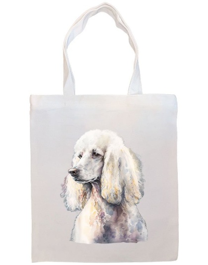 Poodle Canvas Tote Bag Style2