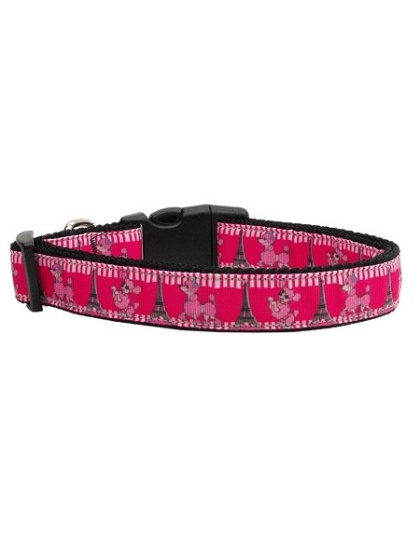 Poodles in Paris Nylon Cat Collar