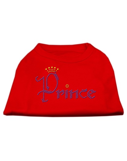 Prince Rhinestone Shirts Red L