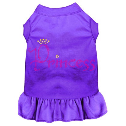 Princess Rhinestone Dress Purple 4X