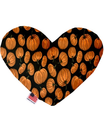 Pumpkin Patch 6 Inch Heart Dog Toy