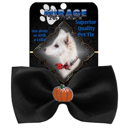 Pumpkin Widget Pet Bowtie Black