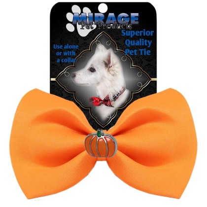 Pumpkin Widget Pet Bowtie Orange