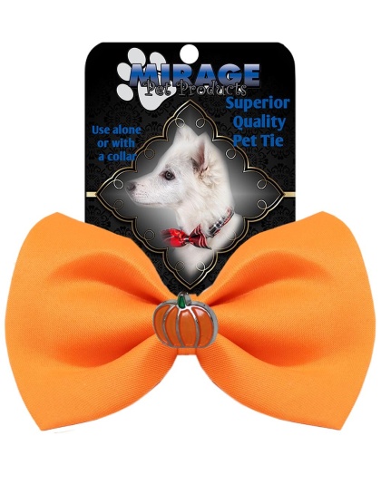 Pumpkin Widget Pet Bowtie Orange