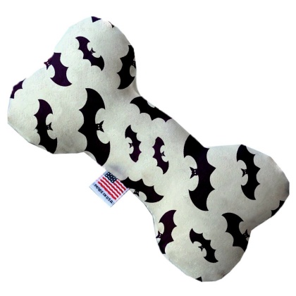 Purple Bats 10 Inch Bone Dog Toy