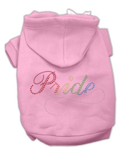 Rainbow Colored Pride Hoodies Pink L