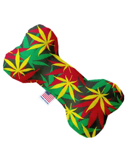 Rasta Mary Jane 10 inch Canvas Bone Dog Toy