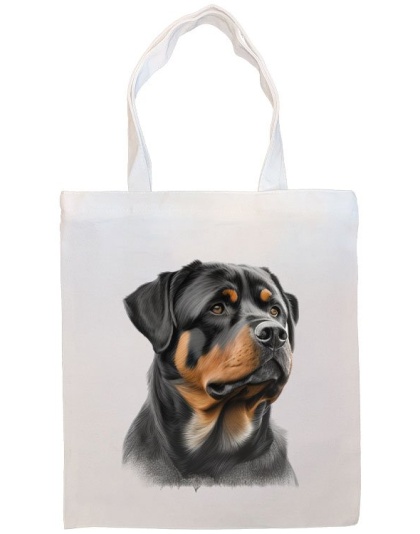 Rottweiler Canvas Tote Bag Style1