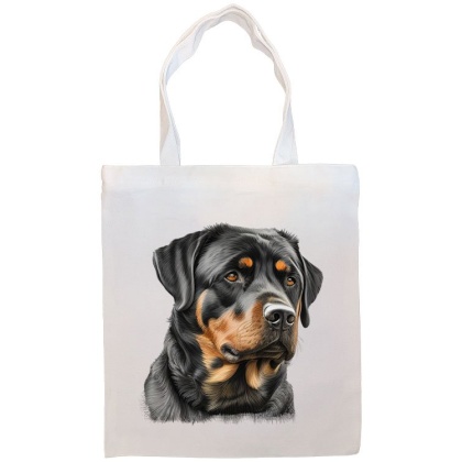 Rottweiler Canvas Tote Bag Style2