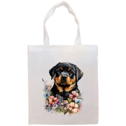 Rottweiler Canvas Tote Bag Style5