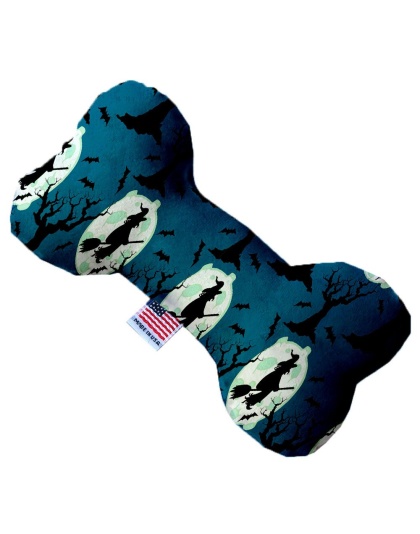 Salem Witches 10 Inch Canvas Bone Dog Toy