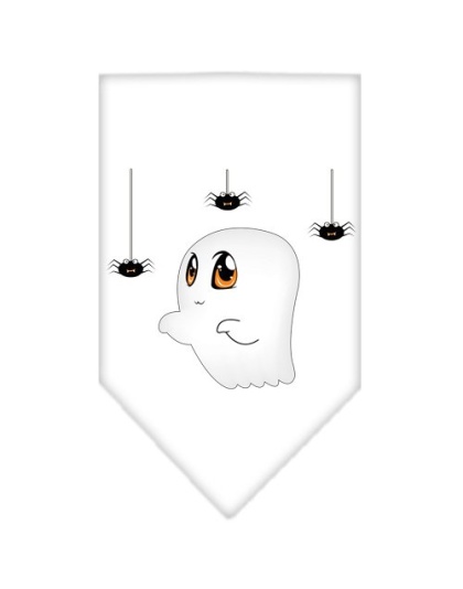 Sammy the Ghost Screen Print Bandana White Large