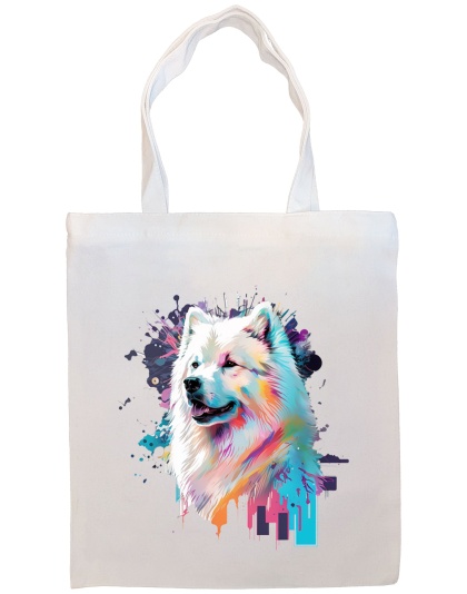 Samoyed Canvas Tote Bag Style2