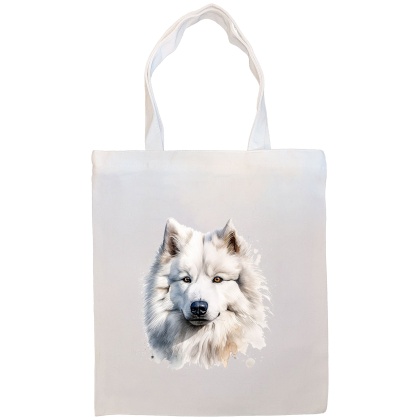 Samoyed Canvas Tote Bag Style4