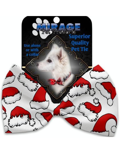 Santa Hats Pet Bow Tie