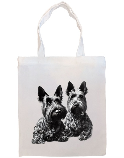 Scottie Canvas Tote Bag Style1