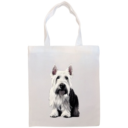 Scottie Canvas Tote Bag Style2