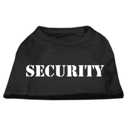 Security Screen Print Shirts Black 4X (22)