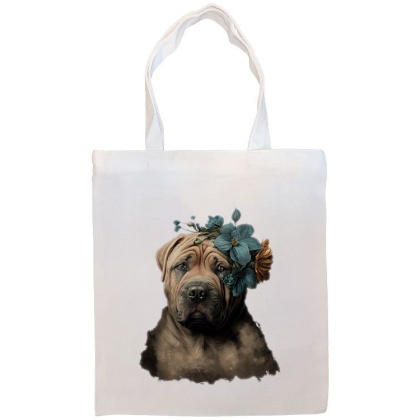 Shar-Pei Canvas Tote Bag Style1