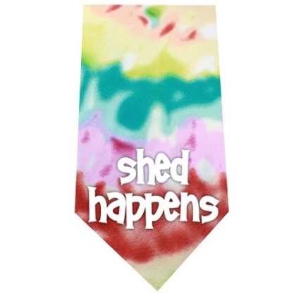 Shed Happens Screen Print Bandana Tie Dye