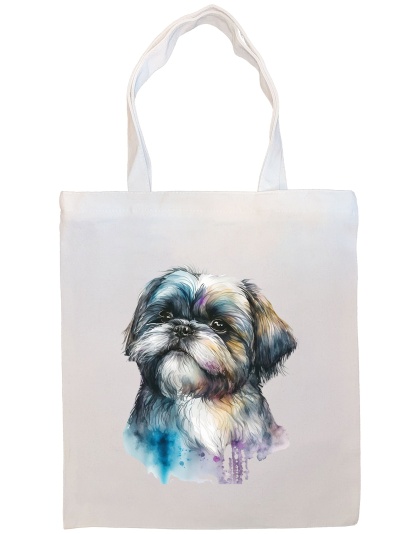 Shih Tzu Canvas Tote Bag Style4