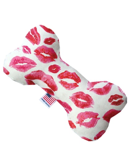 Smooches 10 inch Canvas Bone Dog Toy