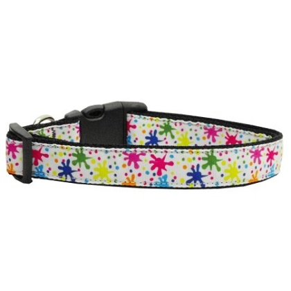 Splatter Paint Nylon Cat Collar