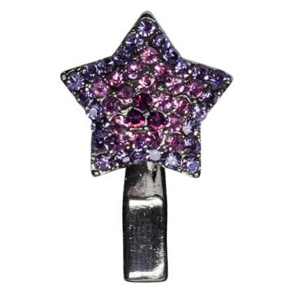 Star Clip Purple