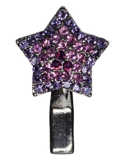 Star Clip Purple