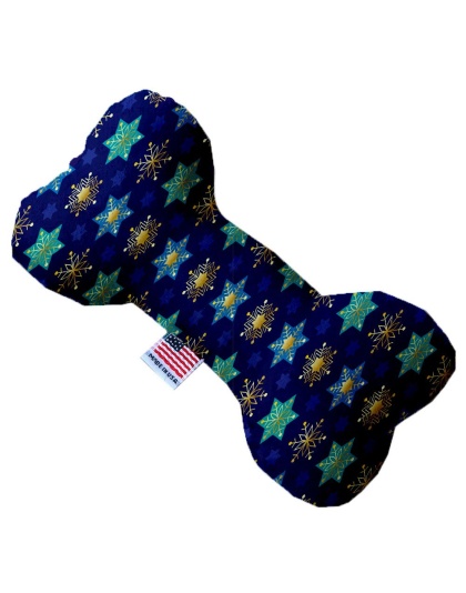 Star of David and Snowflakes 10 Inch Bone Dog Toy