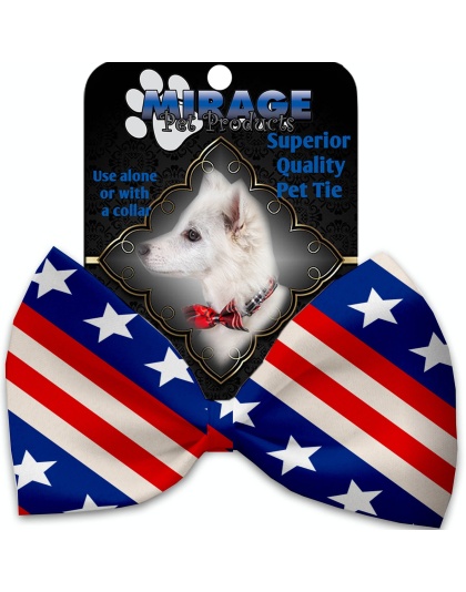 Stars and Stripes Pet Bow Tie