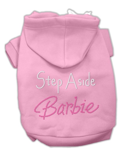 Step Aside Barbie Hoodies Pink L