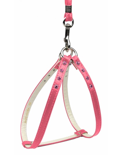 Step-In Harness Pink w/ Pink Stones 10