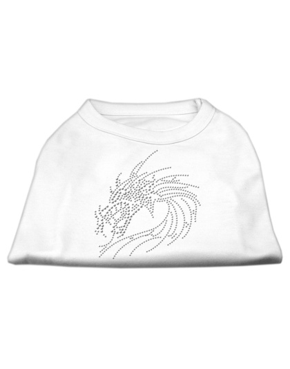 Studded Dragon Shirts White L