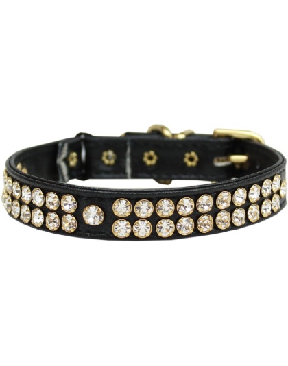 Swank Cat Collar Black Size 10