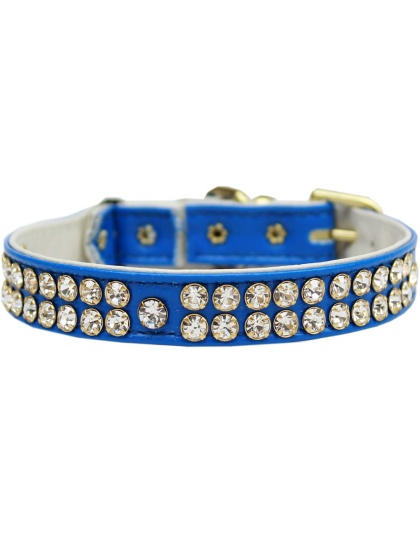 Swank Cat Collar Blue Size 10