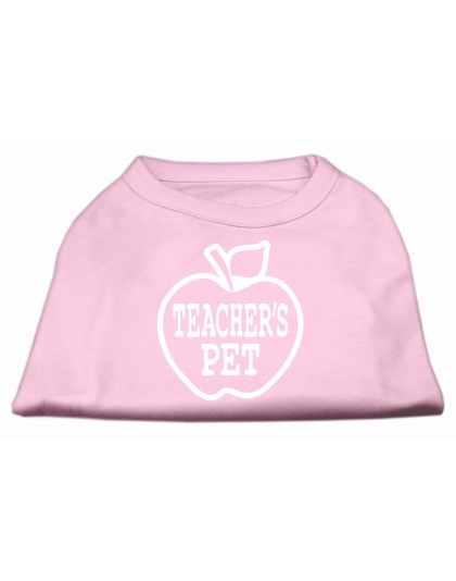 Teachers Pet Screen Print Shirt Light Pink L