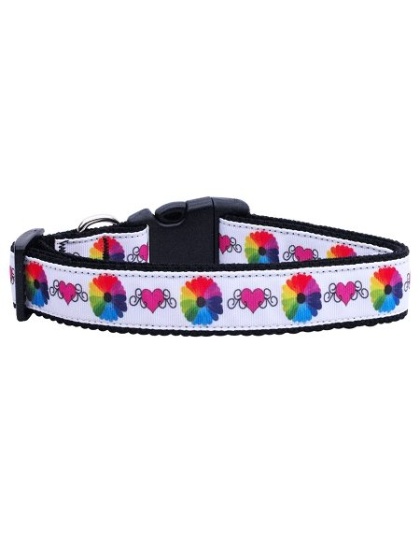 Technicolor Love Nylon Cat Collar