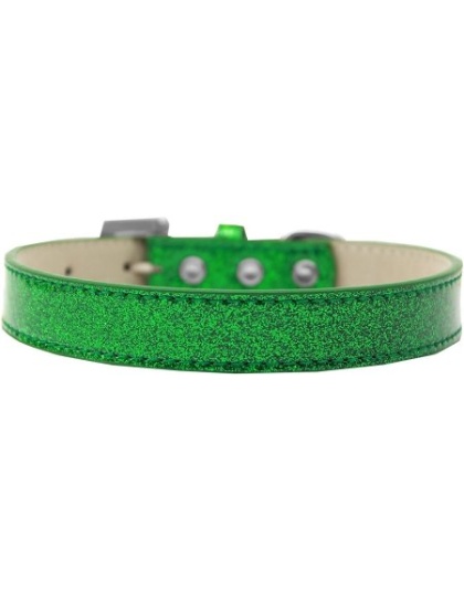 Tulsa Plain Ice Cream Dog Collar Emerald Green Size 12