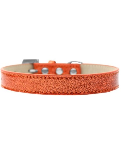Tulsa Plain Ice Cream Dog Collar Orange Size 12