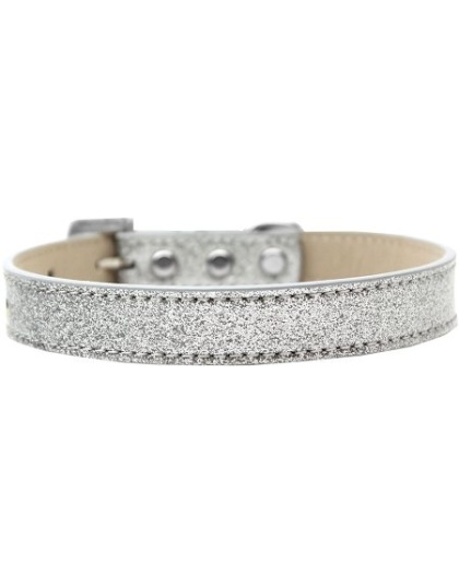 Tulsa Plain Ice Cream Dog Collar Silver Size 12