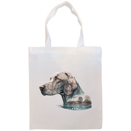 Weimaraner Canvas Tote Bag Style3