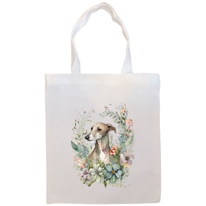 Whippet Canvas Tote Bag Style4