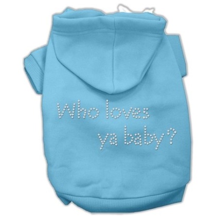 Who loves ya baby? Hoodies Baby Blue L