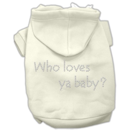 Who loves ya baby? Hoodies Cream L