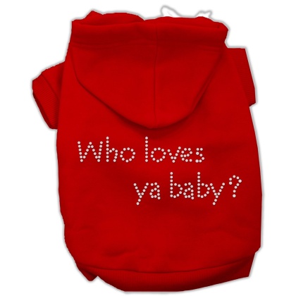 Who loves ya baby? Hoodies Red L