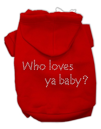 Who loves ya baby? Hoodies Red L