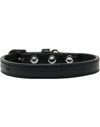 Wichita Plain Dog Collar Black Size 10